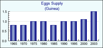 Guinea. Eggs Supply