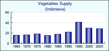 Indonesia. Vegetables Supply