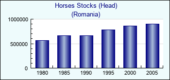 Romania. Horses Stocks (Head)
