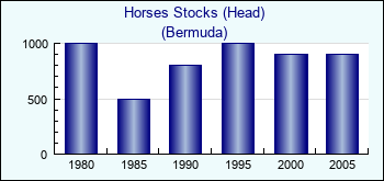 Bermuda. Horses Stocks (Head)