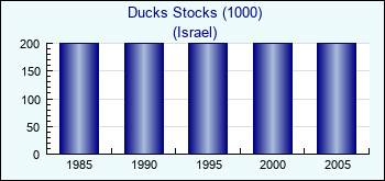 Israel. Ducks Stocks (1000)